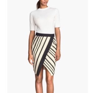 Striped Midi Skirt